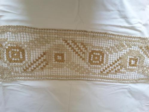 Tafel loper, Antiek en Kunst, Antiek | Tapijten, Tafelkleden en Textiel, Ophalen of Verzenden