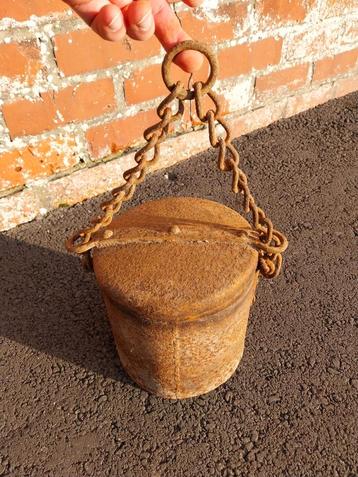 Franse vetpot artillerie wo1 14-18 hypomobile  beschikbaar voor biedingen