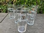 6 NIEUWE GLAZEN BROUWERIJ GUINNESS 25 CL IN ORIGINELE DOOS, Verzamelen, Ophalen of Verzenden, Nieuw, Bierglas