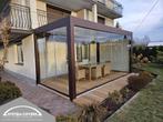 Bioclimatic Pergola 5.12 x 2.7m louvered electric roof LED, Tuin en Terras, Overkappingen, Ophalen of Verzenden, Nieuw, Tuinpaviljoen