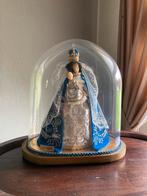 Glazen stolp met Mariabeeld en Kind, Antiek en Kunst, Antiek | Religieuze voorwerpen, Ophalen of Verzenden