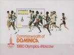 DOMINICA :1980: Y.BF62 : ## Olympics MOSCOU 1980 ##., Postzegels en Munten, Postzegels | Thematische zegels, Ophalen of Verzenden