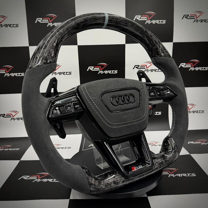 Volant Audi en carbone forgé DIK upgrade S RS, Autos : Pièces & Accessoires, Commande, Audi, Neuf, Enlèvement ou Envoi