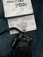 Nikon F50 reflex camera met Nikkor 35-80mm  lens,handleiding, Spiegelreflex, Ophalen of Verzenden, Zo goed als nieuw, Nikon