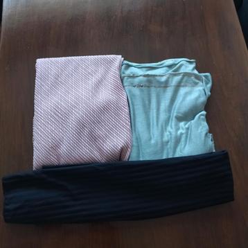 Set van 3 nieuwe rechthoekige sjaals  beschikbaar voor biedingen