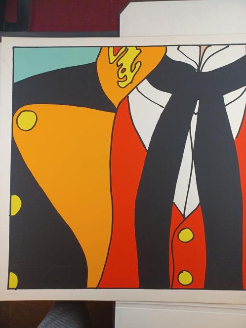 Corto Maltese - 12 zeefdrukken - Hugo Pratt - 1977, Verzamelen, Stripfiguren, Zo goed als nieuw, Plaatje, Poster of Sticker, Overige figuren