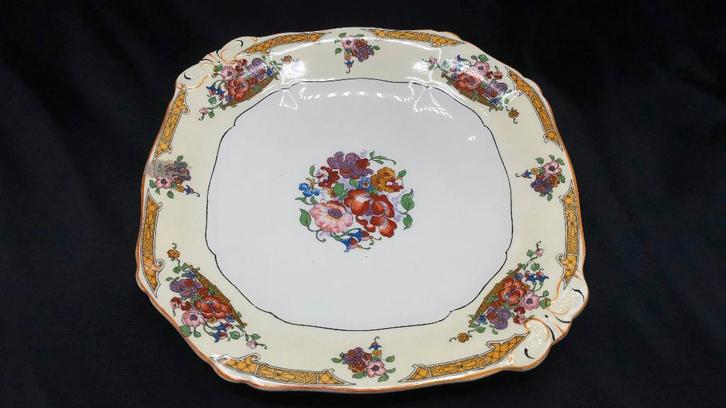 Gebakschaal Alfred Meakin / Harmony Shape / Vintage uit 1935, Antiquités & Art, Antiquités | Plateaux, Enlèvement ou Envoi