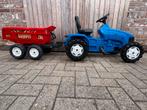 Tractor New Holland met kipkar, Ophalen of Verzenden, Zo goed als nieuw, Trapvoertuig