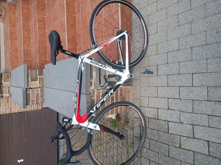 Carbon koersfiets, Fietsen en Brommers, Fietsen | Heren | Sportfietsen en Toerfietsen, Zo goed als nieuw, Ophalen