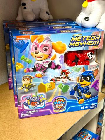 PAW Patrol The Mighty Movie - Meteor Mayhem-bordspel NIEUW beschikbaar voor biedingen