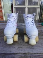 Witte rolschaatsen Oxelo, maat 38, Ophalen, Zo goed als nieuw, Dames
