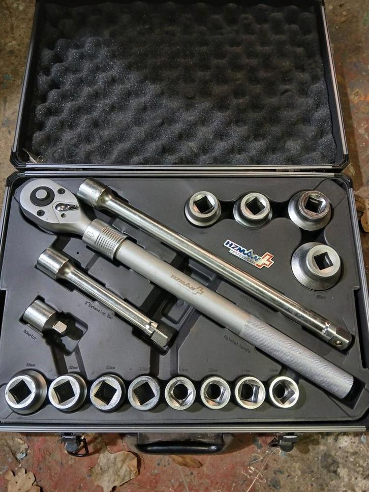 telescopische ratelsleutelset. , Auto diversen, Autogereedschap, Ophalen