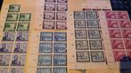 1941 German Reich Mi 773-778 Blocks of 5/8/10 MNH, Postzegels en Munten, Postzegels | Europa | Duitsland, Ophalen of Verzenden