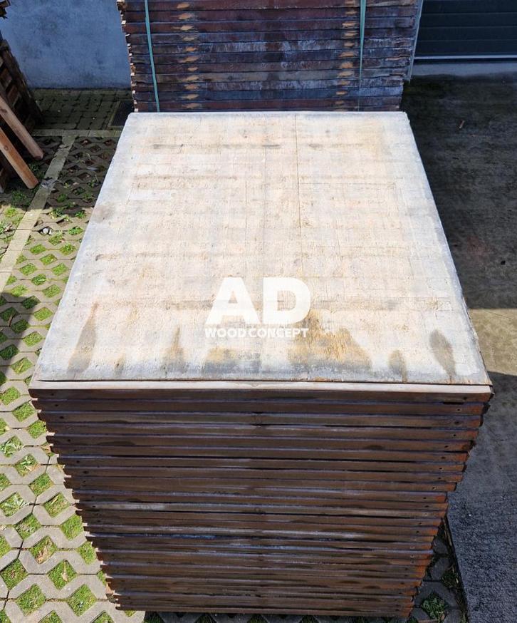 Bekistingspaneel van larikshout, Doe-het-zelf en Bouw, Platen en Panelen, Zo goed als nieuw, Hout, 100 mm of meer, Ophalen of Verzenden