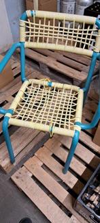funky terrasstoelen, Ophalen, Gebruikt, Kunststof, Stapelbaar