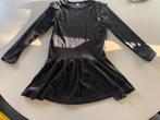 Feestjurkje met malliot maat 122/128, Kinderen en Baby's, Kinderkleding | Maat 122, Ophalen of Verzenden, Zo goed als nieuw