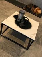 Nieuwe Salontafel in metaal & Keramiek, Huis en Inrichting, Tafels | Salontafels, Ophalen, Zo goed als nieuw, Metaal