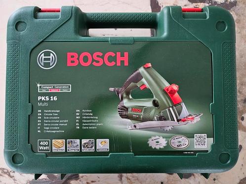 Bosch PKS 16 multi cirkelzaagmachine, Doe-het-zelf en Bouw, Gereedschap | Zaagmachines, Zo goed als nieuw, Cirkelzaag, Minder dan 600 watt