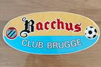 Sticker Bacchus Club Brugge, Verzamelen, Ophalen, Nieuw, Poster, Plaatje of Sticker