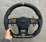 Volant Audi en carbone forgé doré complet S RS UNIQUE, Enlèvement ou Envoi, Neuf, Audi