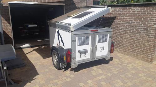 WT metall Thermo3 - hondentrailer - 3 vaks ,met zonnepaneel, Auto diversen, Aanhangers en Bagagewagens, Gebruikt, Ophalen of Verzenden