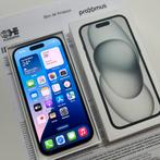 iPhone 15 doos, factuur + accessoires, Telecommunicatie, Mobiele telefoons | Apple iPhone, Ophalen, 128 GB, IPhone 15, Zwart