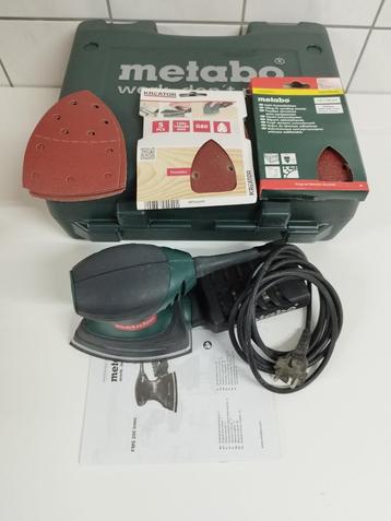 Metabo Intec Multischuurmachine + schuurbladen beschikbaar voor biedingen