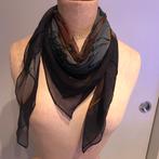 Zijden sjaal, Kleding | Dames, Mutsen, Sjaals en Handschoenen, Ophalen of Verzenden, Zo goed als nieuw, Sjaal
