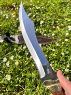 Couteau Bowie fait main, couteau de camping Bushcraft, coute, Neuf