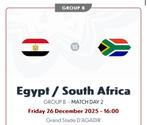 Ticket Egypte/Zuid Afrika AFCON 2025, December