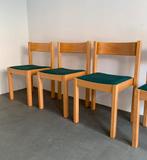 Vintage Scandinavische stoelen, Huis en Inrichting, Stoelen, Ophalen, Zo goed als nieuw, Hout