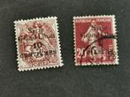 Syrie Frans Mandaat 1923 - met opdruk Syrie  Grand Liban, Ophalen of Verzenden, Midden-Oosten