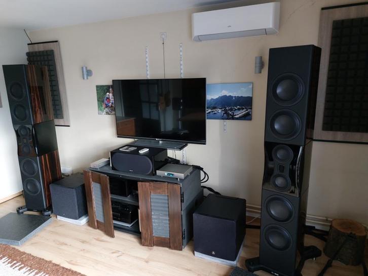 Monitor Audio PL 500 II  high end speakers, Audio, Tv en Foto, Luidsprekerboxen, Zo goed als nieuw, Front, Rear of Stereo speakers