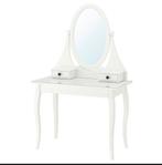 Wit toilettafel met bijpassend stoeltje, Huis en Inrichting, Ophalen, Zo goed als nieuw