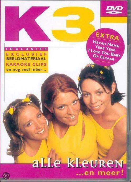 DVD- K3 - Alle Kleuren, Cd's en Dvd's, Dvd's | Kinderen en Jeugd, Ophalen of Verzenden