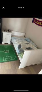 Te koop eenpersoonsbed met nachtkastje, Enlèvement, Comme neuf