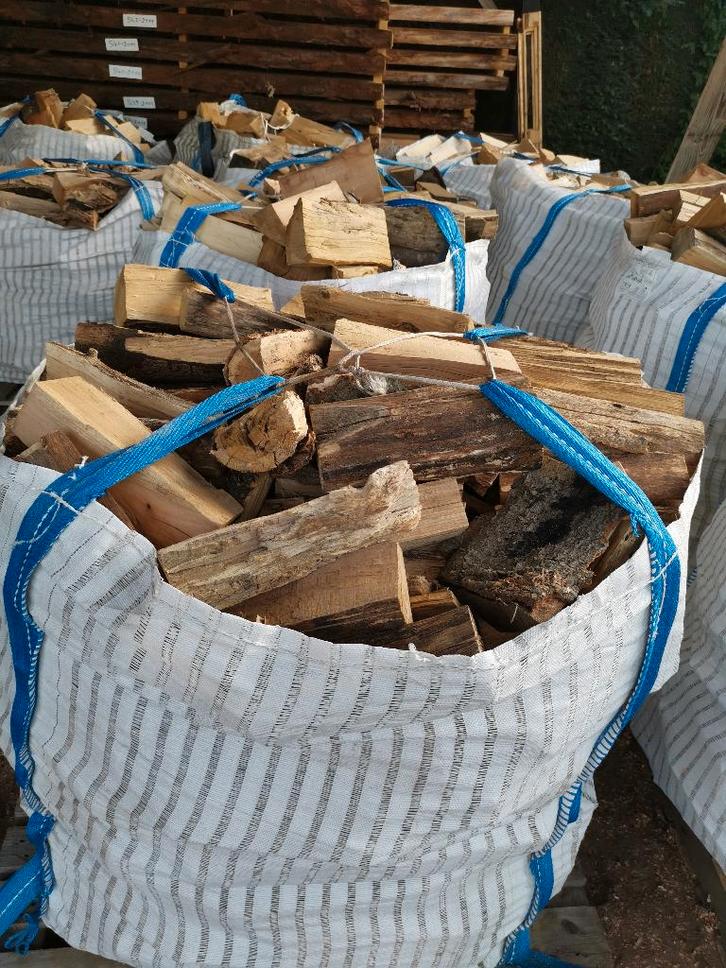 brandhout droog eik & beuk 125€/bigbag m3, Hobby & Loisirs créatifs, Hobby & Loisirs Autre, Neuf, Enlèvement