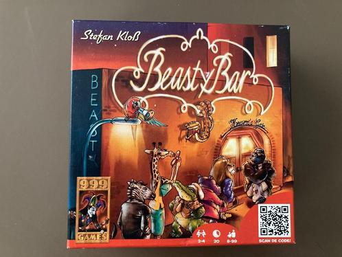 Beasty Bar Kaartspel van 999Games, Hobby en Vrije tijd, Gezelschapsspellen | Kaartspellen, Zo goed als nieuw, Een of twee spelers