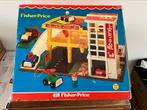 Fisher price garage met doos in goede staat, Comme neuf, Enlèvement ou Envoi