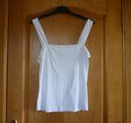 Witte top met brede helmpjes Maat M van La Redoute creation, Ophalen of Verzenden, Maat 38/40 (M)