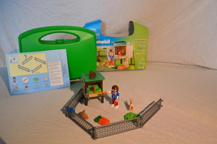 Playmobil Konijnen, Enfants & Bébés, Jouets | Playmobil, Comme neuf, Ensemble complet, Enlèvement ou Envoi