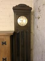 Grote oude wandklok grootvadersklok uit massief hout, Huis en Inrichting, Ophalen, Gebruikt, Analoog, Wandklok