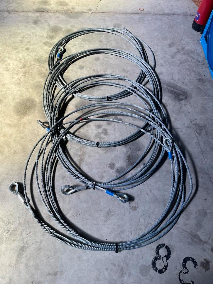 Stalen kabels, Doe-het-zelf en Bouw, Lieren en Takels, Nieuw, Handmatig, Ophalen of Verzenden
