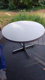witte ronde tafel, Ophalen, Gebruikt, 100 tot 150 cm, Rond
