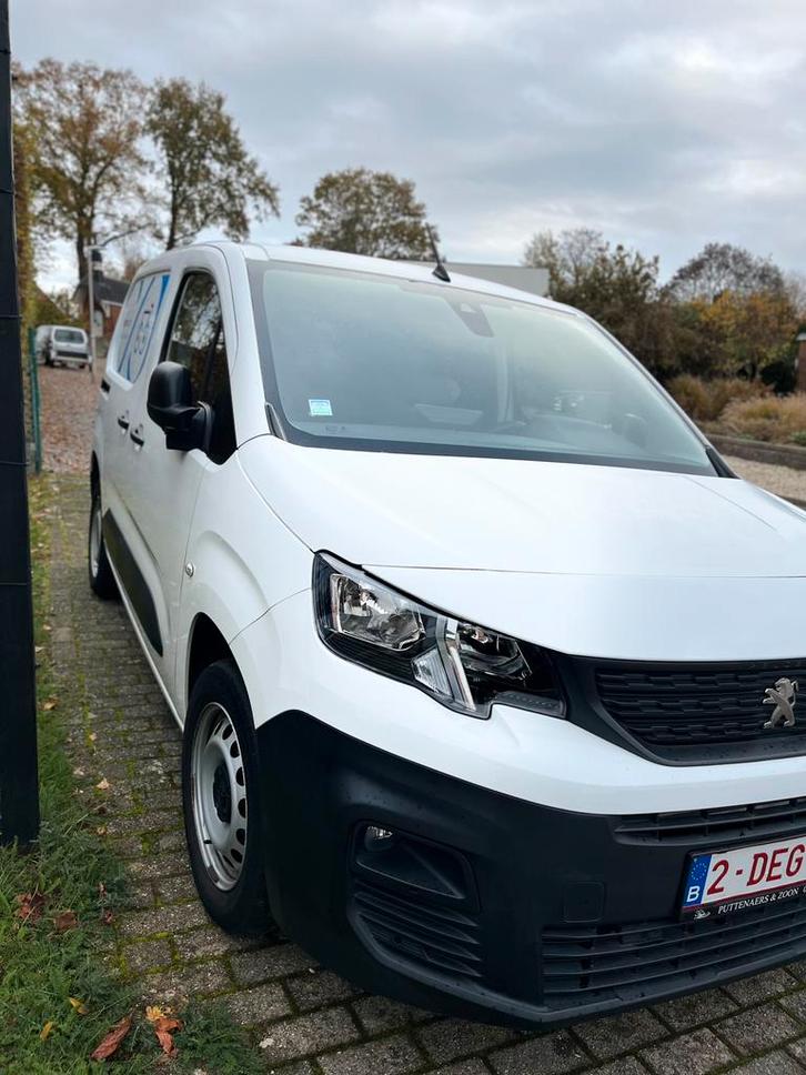 Peugeot partner BTW wagen, Auto's, Peugeot, Particulier, Partner, Airconditioning, Diesel, Euro 6, 4 deurs, Handgeschakeld, Wit