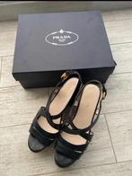 Prada Z.G.A.N.  sleehak sandalen 37,5, Verzenden, Zo goed als nieuw