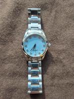 Esprit horloge met lichtblauwe wijzerplaat
30 mm., Gebruikt, Staal, Ophalen of Verzenden, Polshorloge