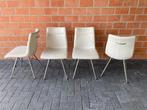 4 stoelen in lederlook, Huis en Inrichting, Stoelen, Ophalen, Gebruikt