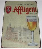AFFLIGEM BIER : Metalen Bord Affligem Abdijbier - Anno 1074, Verzenden, Nieuw, Reclamebord, Plaat of Schild, Overige merken