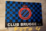 Clubbrugge vlaggen 4 stuks zie foto’s, Diversen, Vlaggen en Wimpels, Ophalen, Zo goed als nieuw